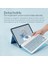 Samsung Galaxy Tab S7 Plus SM-T970 Kılıf Yatay Standlı Kalem Bölmeli Bluetooth Klavyeli Deri Kapaklı Kılıf 2