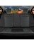 Chevrolet Trax Uyumlu Deri Oto Koltuk Kılıfı Ön-Arka Tam Set Aysa Series (Siyah-Beyaz) 2