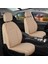 fiat Linea Uyumlu Deri Oto Koltuk Kılıfı Ön-Arka Tam Set Aysa Series (Bej) 3