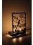 Machin.ist Ağaçtaki Kuş Dekoratif Mumluk Metal Siyah - 12 cm x 15,5 cm x 6,5 cm 2