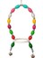 CLZ205 Renkli Boncuklu Oval Papağan Salıncağı 13-22 cm Renkli 1