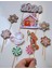 Yılbaşı Temalı Yeni Yıl Konseptli Pasta Süsü Seti - Çubuklu Yılbaşı Pasta Süsleri Seti Cake Topper 1