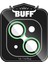 Buff iPhone 14 / 14 Plus Neon Metal Lens Koruyucu Green 1