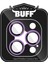 Buff iPhone 14 Pro Max / 14 Pro Neon Metal Lens Koruyucu Purple 3