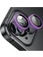 Buff iPhone 14 / 14 Plus Neon Metal Lens Protector Purple 2