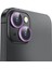 Buff iPhone 14 / 14 Plus Neon Metal Lens Protector Purple 4