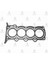 3081 Silindir Kapak Contası Corolla 04-06 06= Aurıs 07-11 Yaris D4D 1.4 Dizel 1.05MM ( 3 Çentik ) Mahe 1