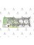 3072 3072 Silindir Kapak Contası Civic 00-06 D16V1 D16W7 Çelik Uyumlu 1
