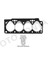 40152006 40152006 Silindir Kapak Contası 2 Delık R19 Clıo Iı Kangoo Megane 1.9d F8Q 1.50MM 1