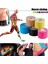 Spor Kas Yaralanmaları Için 2,5 cm * 5 M Elastik Bandaj Yapışkan Bantlar - Ten Rengi (Yurt Dışından) 5