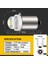 3V Nopolar Stil Beyaz .5s Pr2 0.5W 3V 4.5V 6V 9V 18V Nopolar LED El Feneri Yedek Ampul Torch Lambası Cob Chip ile LED Acil Durum Çalışma Işığı (Yurt Dışından) 3