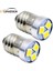 E10 Vida Stili P13.5S Pr2 .5s Pr2 E10 LED El Feneri Ampul Lambası 3V 6V 12V LED Ampul Değiştirme Smd Torch Ampul 3 Volt Vidalı Aydınlatma 6000K (Yurt Dışından) 2