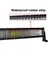 Sadece Bir Kablolama Kiti Stili Auxting LED Işık Çubuğu Çalışma Işığı 7d LED Çubuk 3 Sıralı 4x4 Kamyon Atv Araba Offroad Sürüş Düz Işık Çubuğu (Yurt Dışından) 4