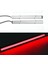 2 Adet Buz Mavisi 2X17CM Cob LED Işık Şeridi Kırmızı Su Geçirmez Araba Drl Sis Lambası Sürüş Lambası Dc 12V Gündüz Farları Süper Parlak Su Geçirmez (Yurt Dışından) 1