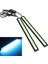 2 Adet Buz Mavisi 2X17CM Cob LED Işık Şeridi Kırmızı Su Geçirmez Araba Drl Sis Lambası Sürüş Lambası Dc 12V Gündüz Farları Süper Parlak Su Geçirmez (Yurt Dışından) 2