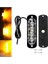 12V 4led Sarı Stil Dc 12V 36W Beyaz 12LED Araba Kamyon Güvenlik Uyarısı Acil Her Zaman Parlak Işık Lambası Araba Strobe Acil Durum Yanıp Sönen Uyarı Işığı (Yurt Dışından) 1