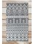 Alaçatı 65 Gri Iskandinav Kilim Desen Otantik Motif Kara Tezgah Halı Çift Taraflı Kilim 1