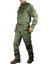 Unisex Haki Ribs Stop Tactical Takım Elbise 4