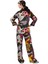 Ipek Gömlek Pantolon-Pijama Takımı | Henri Matisse Purple And Dress | Nomads Felt 5
