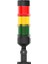 Ø66 3 Kat Modüler Işıklı Kolon Multi LED Buzzer Devrilme Aparatlı 1