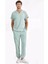 Jogger Lüks Kaliteli Likralı Doktor Hemşire Forması Scrubs Mint Yeşili 4