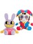 2 Pcs Inanılmaz Dijital Sirk Peluş, Tv Hayranları Için 11.8 Inç Pomni Peluş Oyuncak Hediye, Çocuklar ve Yetişkinler Için Sevimli Doldurulmuş Şekil Bebek, Erkekler Kızlar Için Doğum (Yurt Dışından) 1