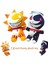 Fnaf Palyaço Figürü Sundrop/moondrop Peluş Oyuncak Palyaço Bebek Çocuklar Için Hediye Hayranları (2 Adet Sundrop Moondrop) (Yurt Dışından) 2