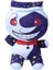 Fnaf Palyaço Figürü Sundrop/moondrop Peluş Oyuncak Palyaço Bebek Çocuklar Için Hediye Hayranları (2 Adet Sundrop Moondrop) (Yurt Dışından) 4