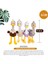Devekuşu Peluş Doldurulmuş Hayvan Yastık Sevimli Kahverengi Kuş Peluş Oyuncak Çocuklar Için Hediye 11.8" (Yurt Dışından) 1