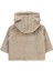 Erkek Bebek Kapüşonlu Mont 6-18 Ay Bej 3