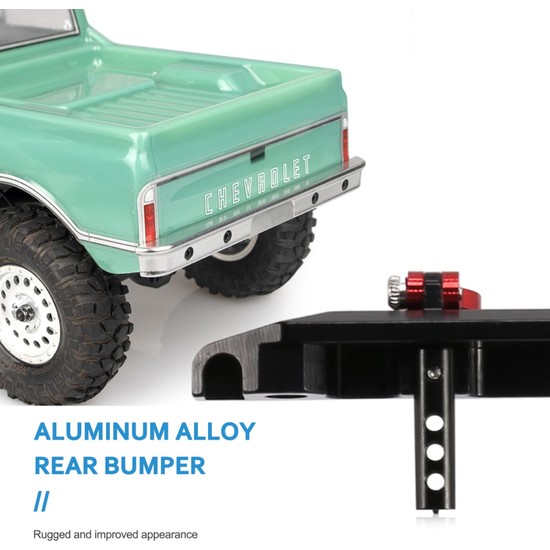 Vuzmode CNC Alu High Clearance Lenker Set Für SCX24 RC Crawler 1/24 - Grau