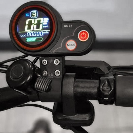 İnternet Qs-S4 36V-60V Başparmak Gaz LCD Ekran + Kontak Fiyatı