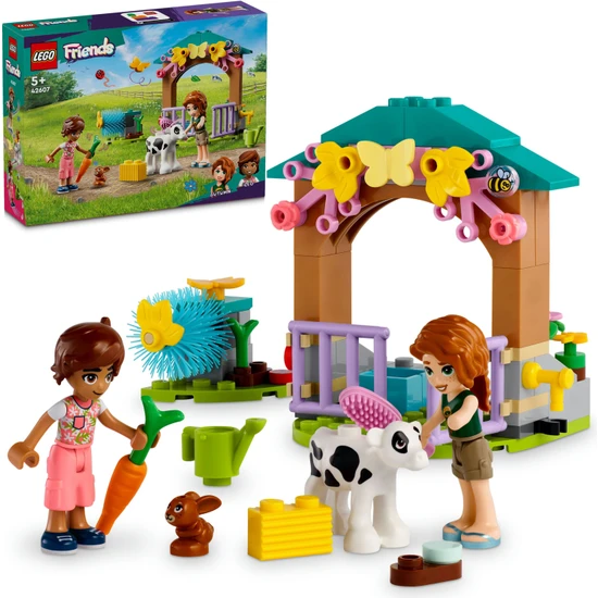 LEGO® Friends Autumn'un Dana Ahırı 42607 - 5 Yaş ve Üzeri Çocuklar için Çiftlik Hayvanları İçeren Yaratıcı Oyuncak Yapım Seti (79 Parça)