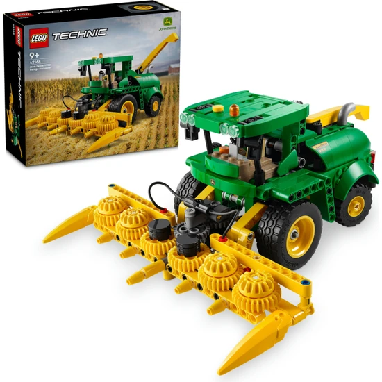 LEGO® Technic John Deere 9700 Forage Harvester 42168 - 9 Yaş ve Üzeri Çocuklar için Tarım Aracı İçeren Koleksiyonluk Yaratıcı Oyuncak Model Yapım Seti (559 Parça)