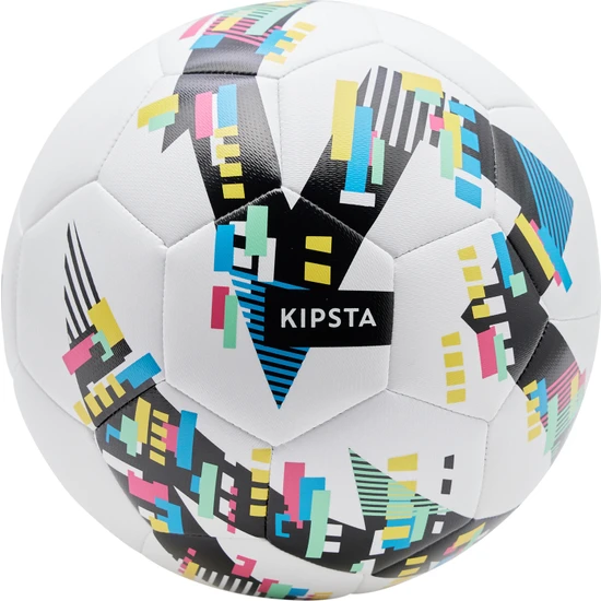 Decathlon Kipsta Öğretici Futbol Topu - 5 Numara - Beyaz / Siyah - Learning Ball