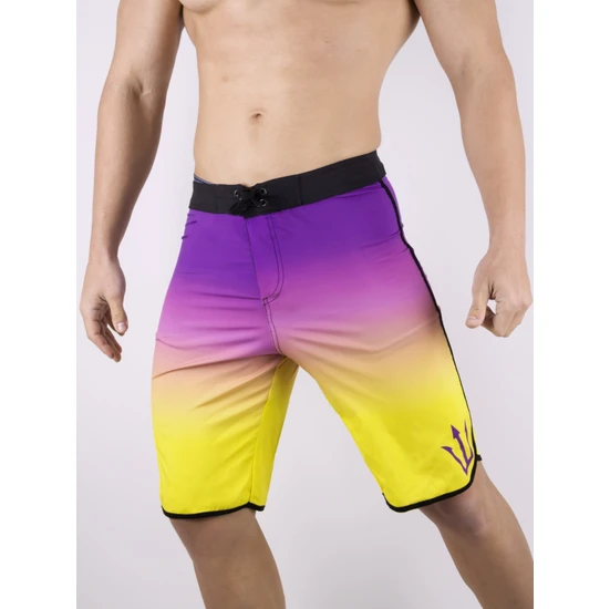 Pose I Down Aurora Yellow Boardshort