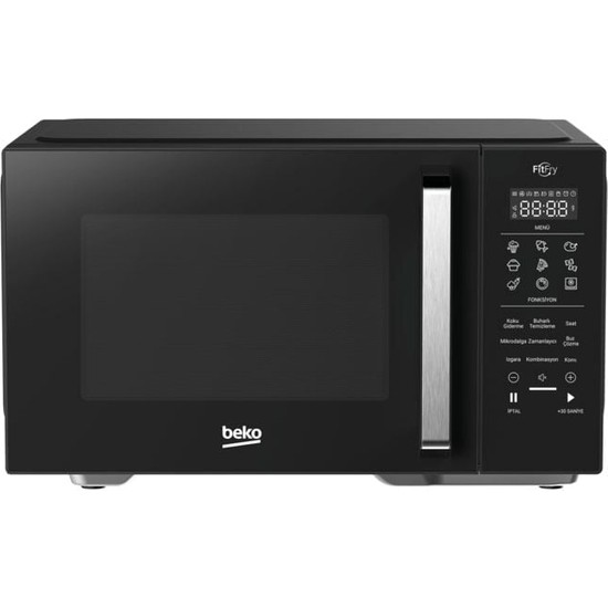 Beko Bmd 260 Af Db 27 Litre Kapasite 1000 W Güçlü Mikrodalga Fırın Siyah Renkli Izgara Özelliği