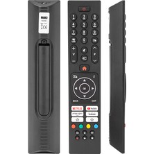 Weko Kl Vestel Netflıx-Prıme Vıdeo-Youtube-Twıtch Tuşlu Dikdörtgen Kalıp LCD LED Tv Kumanda