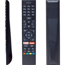 Weko Vestel Rc 43157 CT-8557 Netflıx-Youtube-Prıme Vıdeo Tuşlu Yazısız LCD LED Tv Kumanda