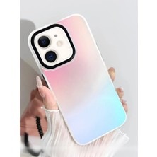 OSG iPhone 11 Uyumlu Bulut Hologram Tasarım Darbe Emici Elit Kılıf