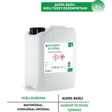 Aero Actosept Actosept® Af Citrus 5 L Tıbbi Cihazlar Için Hızlı Yüzey Dezenfektanı