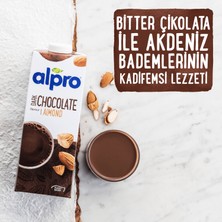Alpro Bitter Çikolata Badem Içeceği 2 x 1 lt Laktozsuz Bitkisel Vegan Süt