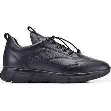 Nevzat Onay Siyah Bağcıklı Erkek Sneaker 42101