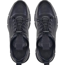 Nevzat Onay Siyah Bağcıklı Erkek Sneaker 42101