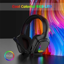 Canpay Yüksek Kalite Ses Göz Alıcı Rgb Renk Değiştirme Özelliği 3.5mm Jack Girişli Gaming Oyuncu Kulaklığı