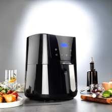 Schafer Thermochef Dijital Airfryer/Sıcak Hava Fritözü-Siyah