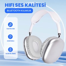 Canpay Kablosuz Bluetooth Kulaklık Type-C Şarj ve Aux Girişi, Yüksek Bass ve Hi-Fi Ses Kalitesi (Kırmızı)