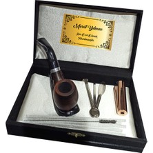 Joydizayn 9 mm Filtre Sistemli Kişiye Özel Pipo Seti JDP701