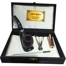 Joydizayn 9 mm Filtre Sistemli Kişiye Özel Pipo Seti JDP702