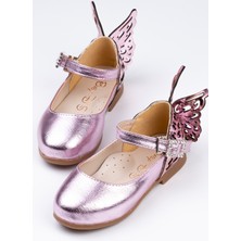 Baby D'S Babet Ayakkabı Butterfly Pembe 26